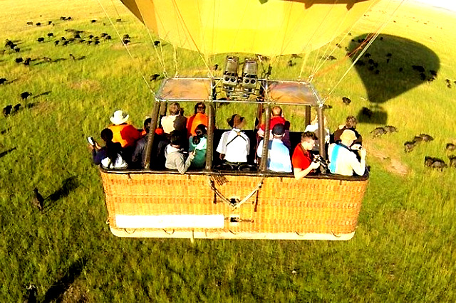 ot Air Balloon Ride In Masai Mara